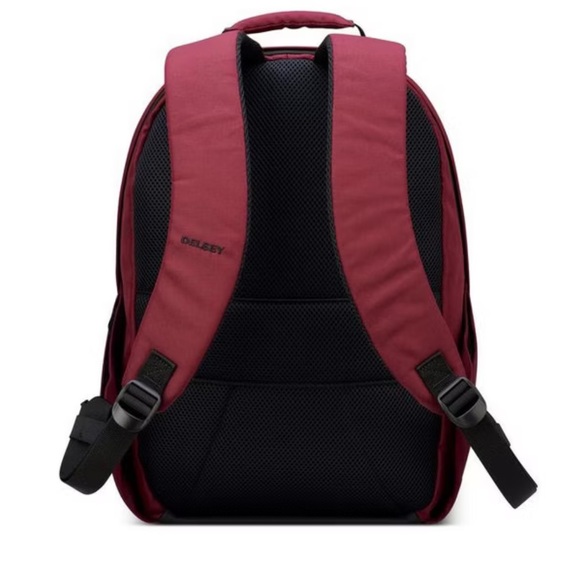 Delsey Securban 15.6 in. Laptop Backpack in Burgundy - NWT! - Picture 3 of 8